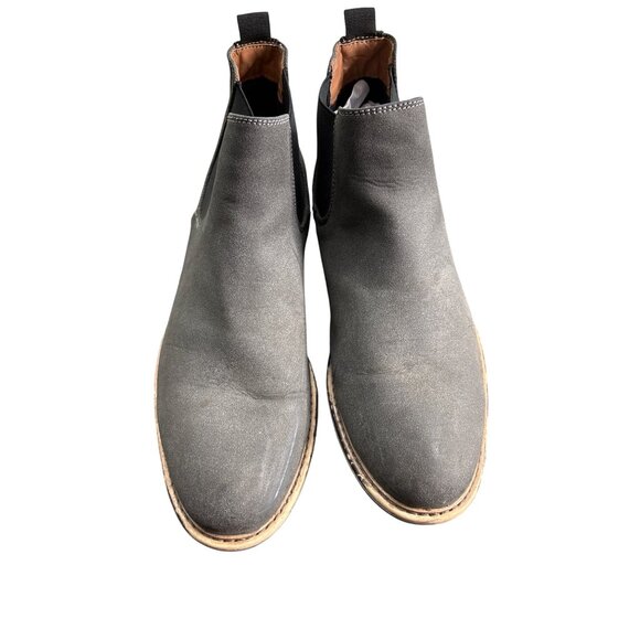 Madden Men's M-Gralin Gray Faux Leather Chelsea Boot 10 - Picture 3 of 10